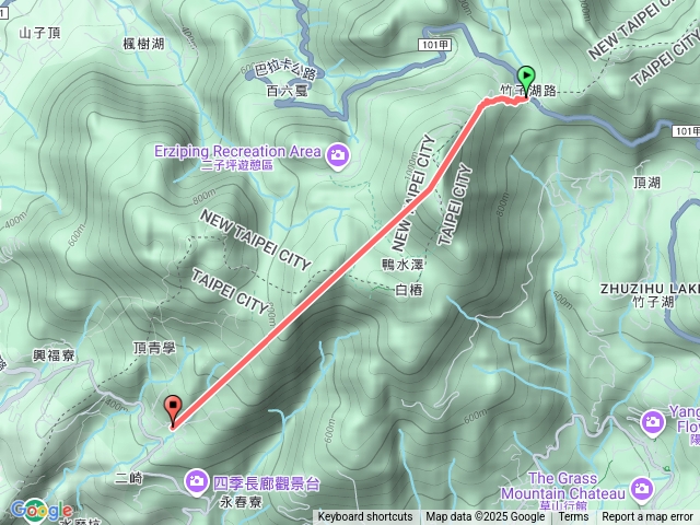 鞍部大屯山二子坪