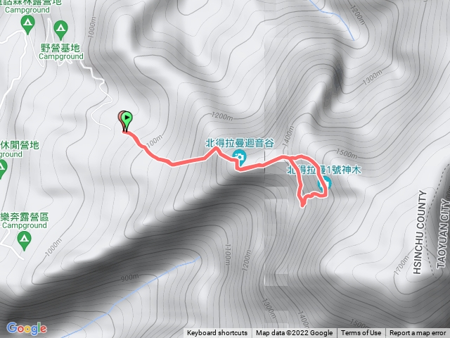 北得拉曼巨木步道