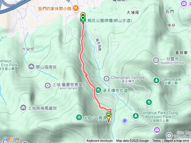 朝山步道+1/2茶香步道