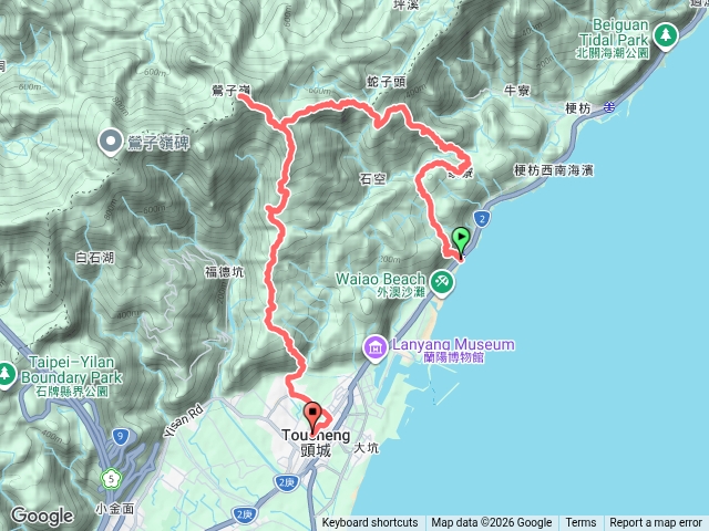 澳頭縱走（外澳-頭城）預覽圖