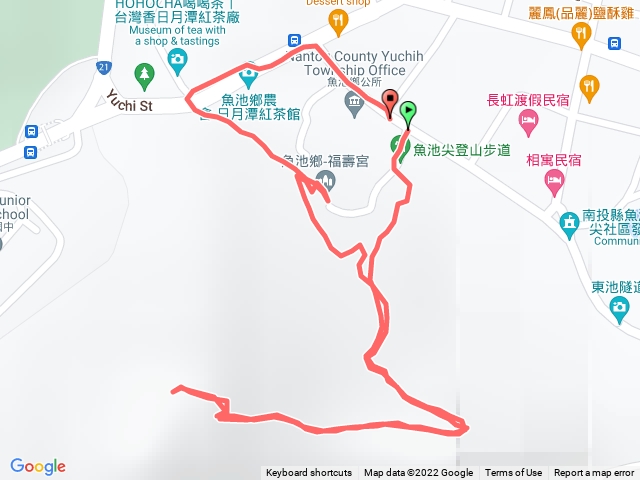 南投魚池 魚池尖步道_魚池富山