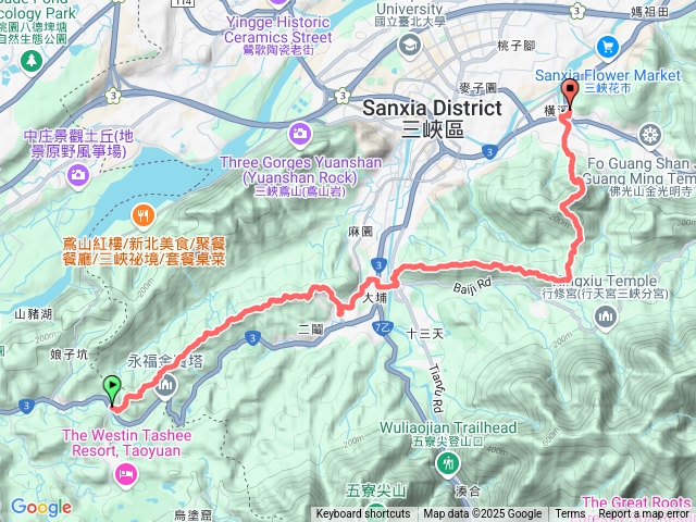 大溪龍山寺、壽山、大石牛、小石牛、二鬮山、王公坑山、石筍、主公山、一線天、溪南尖、橫溪站