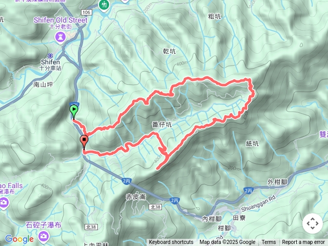 20250427平溪-平湖大厝站-乾坑古道-番子坑山-平湖西步道-內平林山-平湖東步道-大坑山-平湖里站