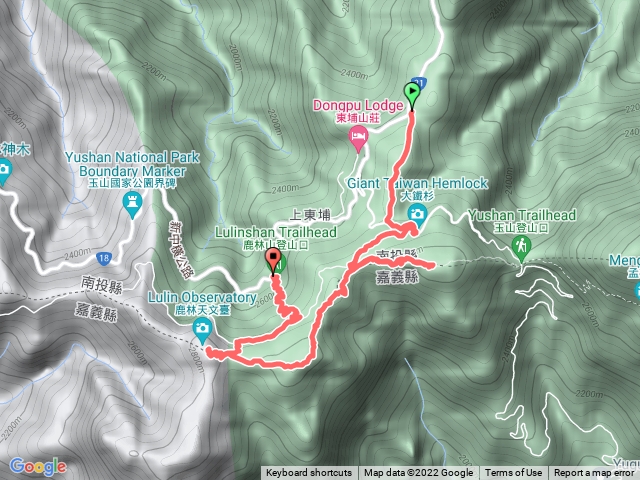 塔塔加 麟趾山 鹿林 鹿林前山