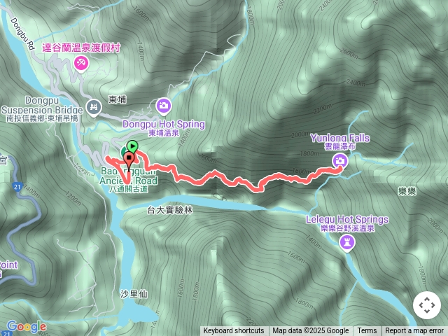八通關雲龍瀑布