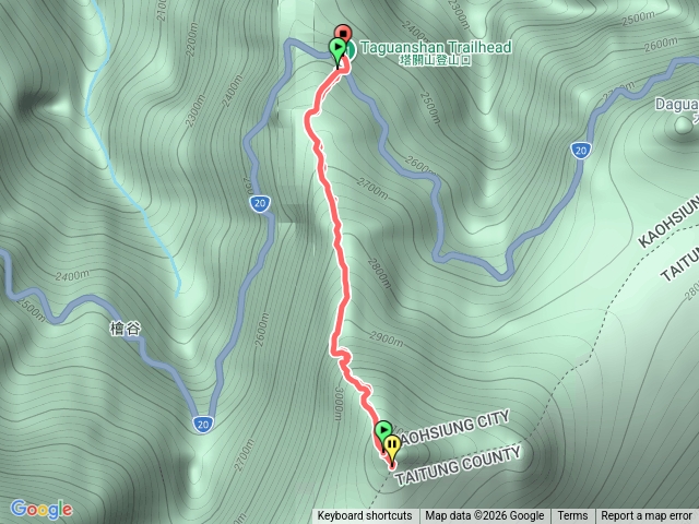 塔關山登山步道預覽圖