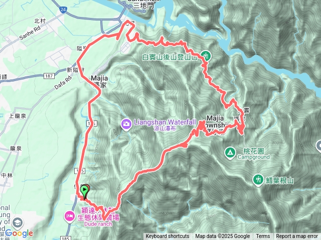 瑪家大O繞 笠頂山》真笠山》瑪家舊部落道路》水門》笠頂山登山口