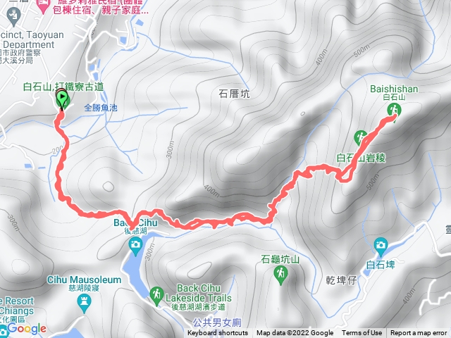 打鐵寮古道~白石山