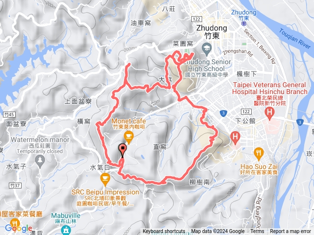 竹東樹杞林山
