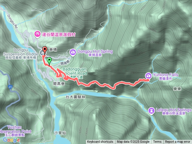 八通關古道-雲龍瀑布預覽圖