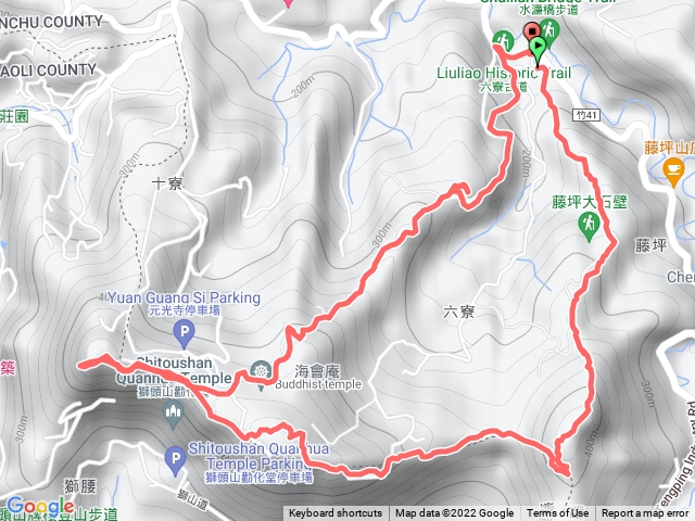 苗栗 獅頭山、猿山 O型