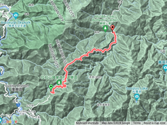 113.8.19巴福越嶺古道、達觀山預覽圖