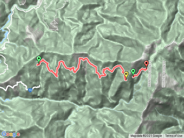day.1 天池山莊/能高瀑布