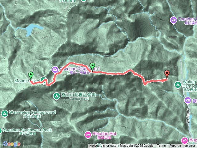 雪山西稜D6雪山主峰東峰