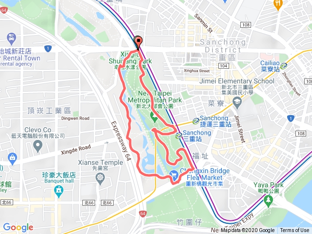 中山橋-重新橋O型健走