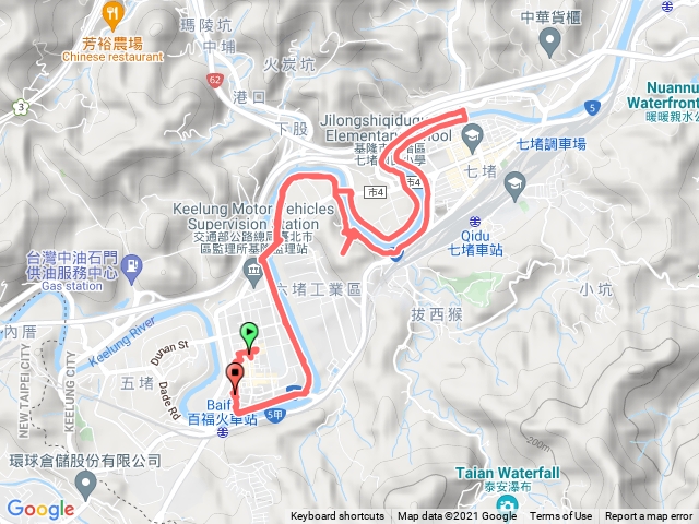 百福七堵崇孝河道