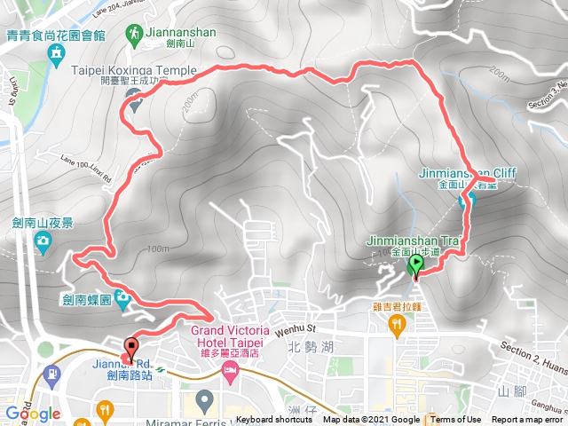 金面山-文間山-劍南山