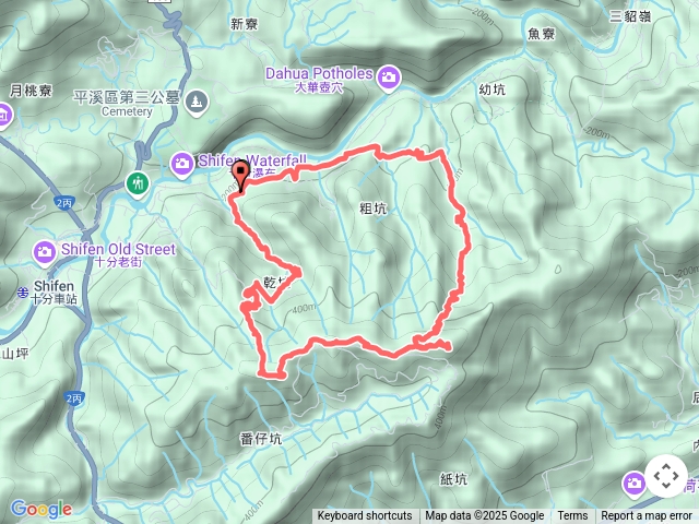 20250621十分幼坑古道上內平林山下石龜將軍乾坑古道