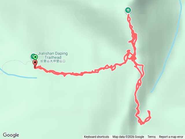 大坪山(加里山大坪登山口-三角點)預覽圖