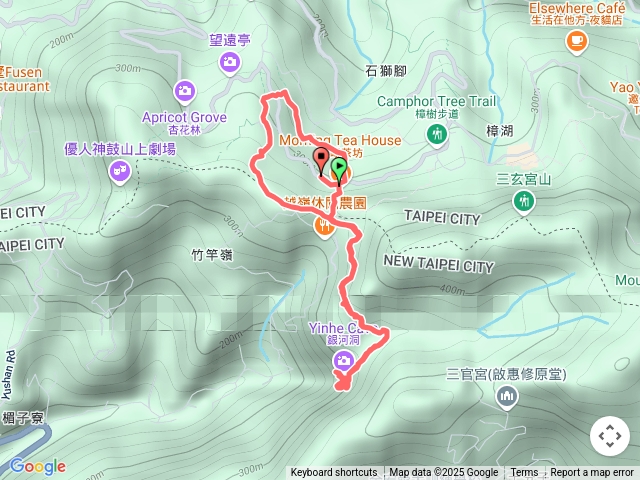 越嶺及樟樹步道