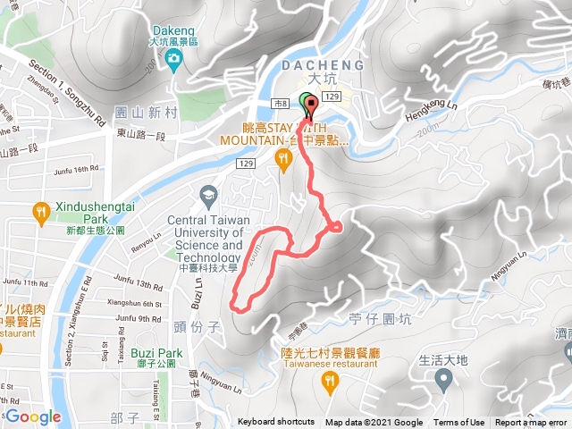 南觀音山登山步道