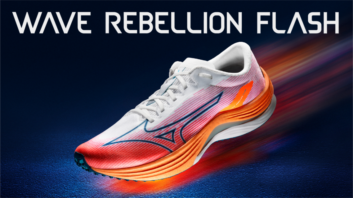 K MIZUNO WAVE REBELLION FLASH