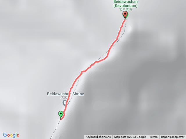 大武寺到北大武山