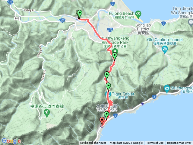 草嶺古道 貢寮_大里天公廟