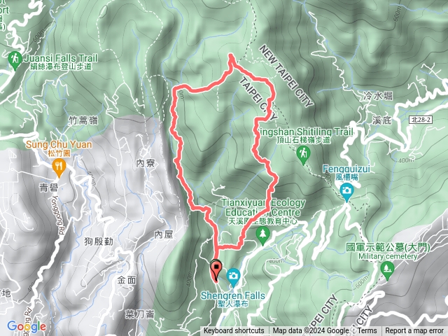 2024 06 04 頂山南山~瑪蕃山~頂山西南峰~頂山~北頂山~北五指山~高頂山~嶺南山O型