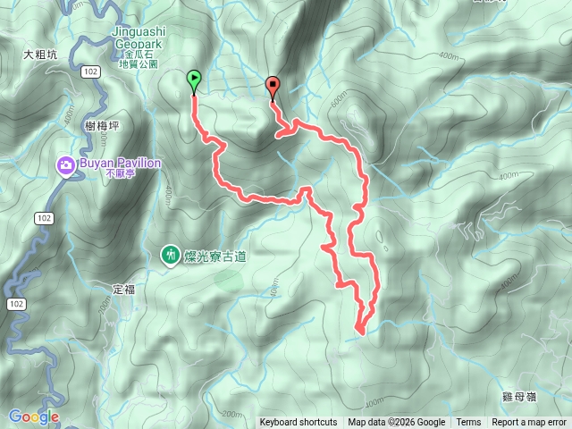 燦光寮古道--楊廷理古道預覽圖