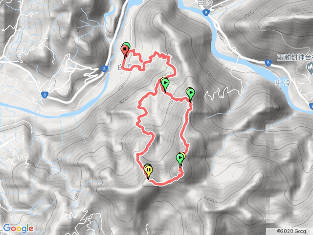 谷關七雄老六白毛山2019.9.9