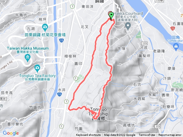三員縱走北段