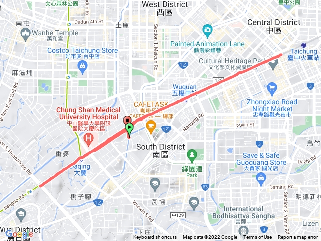 台中市綠廊綠空步道