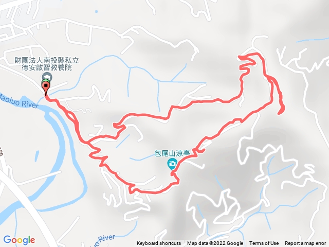 南投市_包尾山_德安啟智教養院O型路線