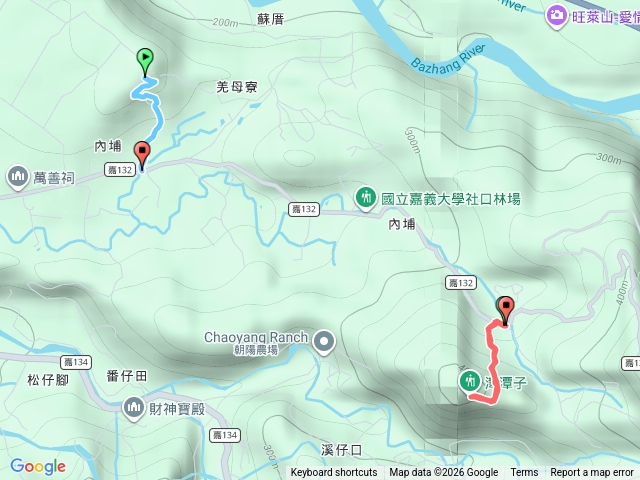 嘉義內埔山、新寮山