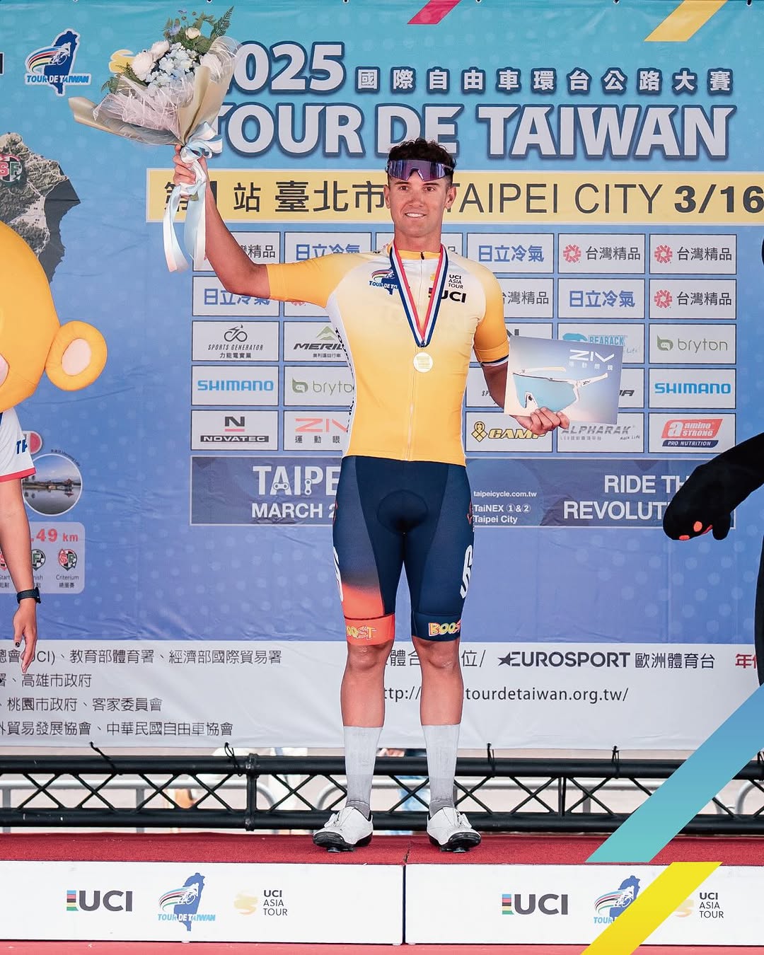 【2025環台賽台北站】環台賽首戰3/16火熱開跑！BLAKE QUICK奪黃衫、馮俊凱亞洲第一