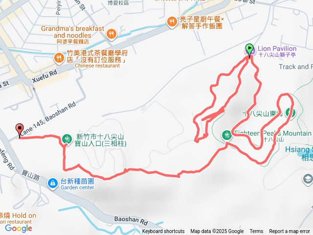 十八尖山、東峰、西峰