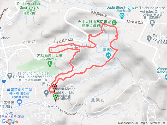 20201101大肚萬里長城