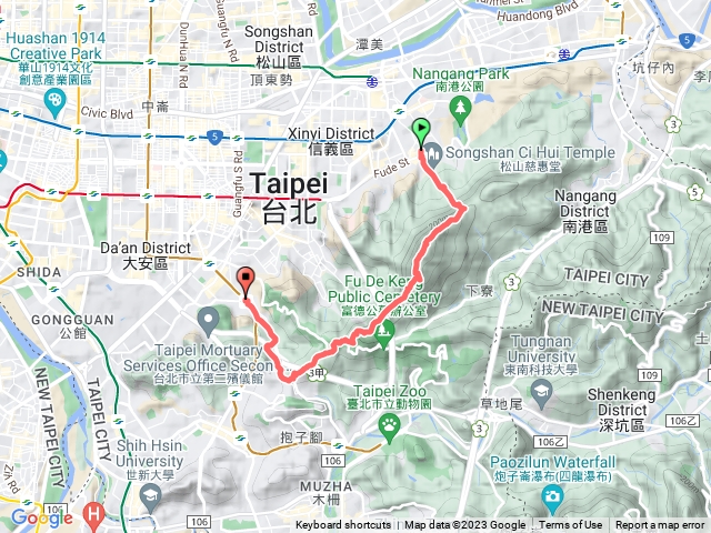 後山埤到麟光站