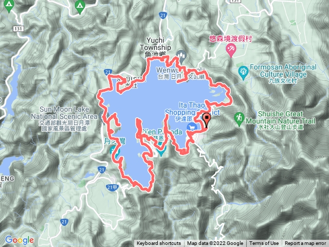 日月潭環湖步道