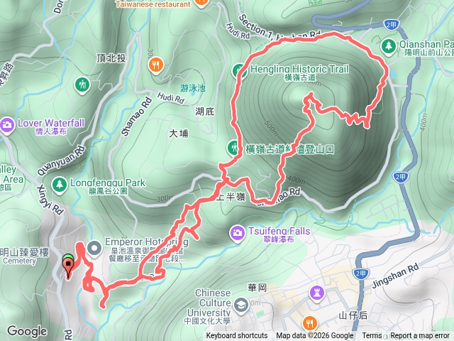 TK湯瀨溫泉紗帽山半嶺步道橫嶺古道