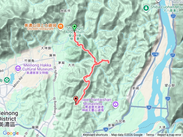 九芎林.九茶山.大崩逢山.出茶頂預覽圖