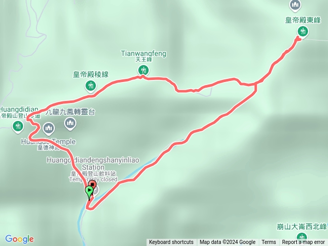 皇帝殿東峰下切預覽圖