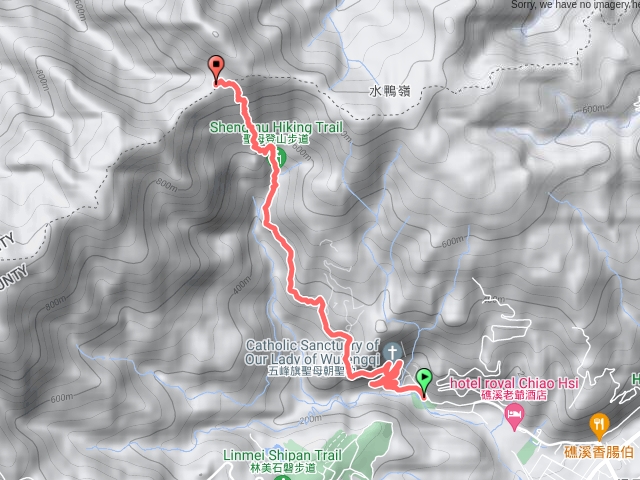 聖母登山步道-上行（單趟）