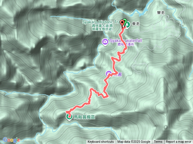 20251124霞喀羅養老停車場到賞楓區