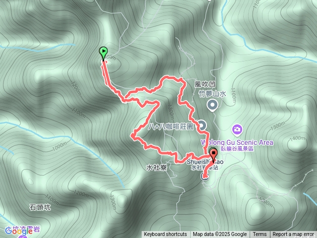 四天王山(四天皇山)步道知鳥山
