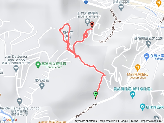 紅龍山步道（自強隧道-海印寺）