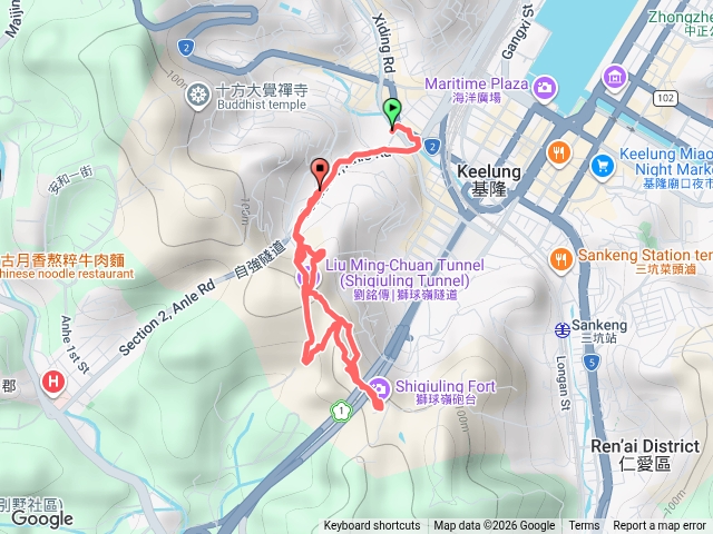 2026_8_29劉銘傳隧道獅球嶺步道
