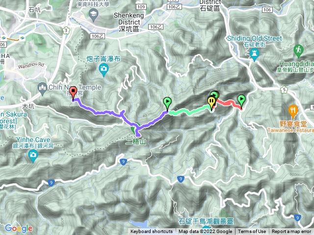 20220108筆架山、二格山、阿柔洋山及猴山岳