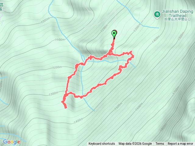 加里山前山祕境預覽圖